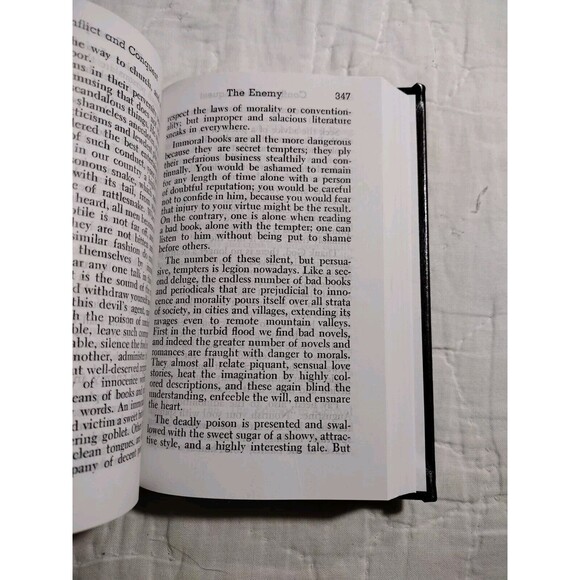 The Young Man's Guide By Father Lasance (1910 Reprint, Brown Leather, Hardcover) - Picture 13 of 16